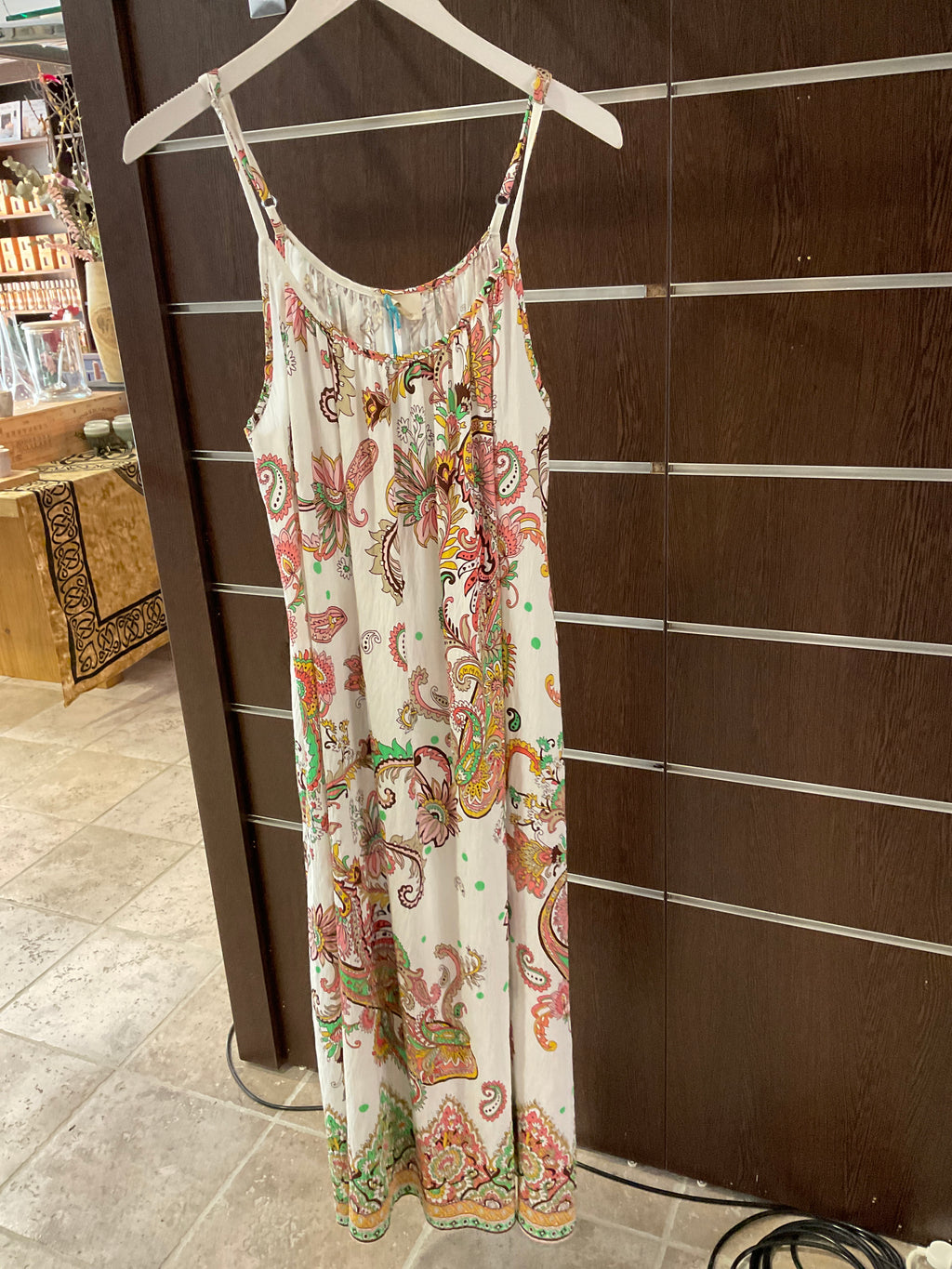 JS Millenium robe motif cachemire