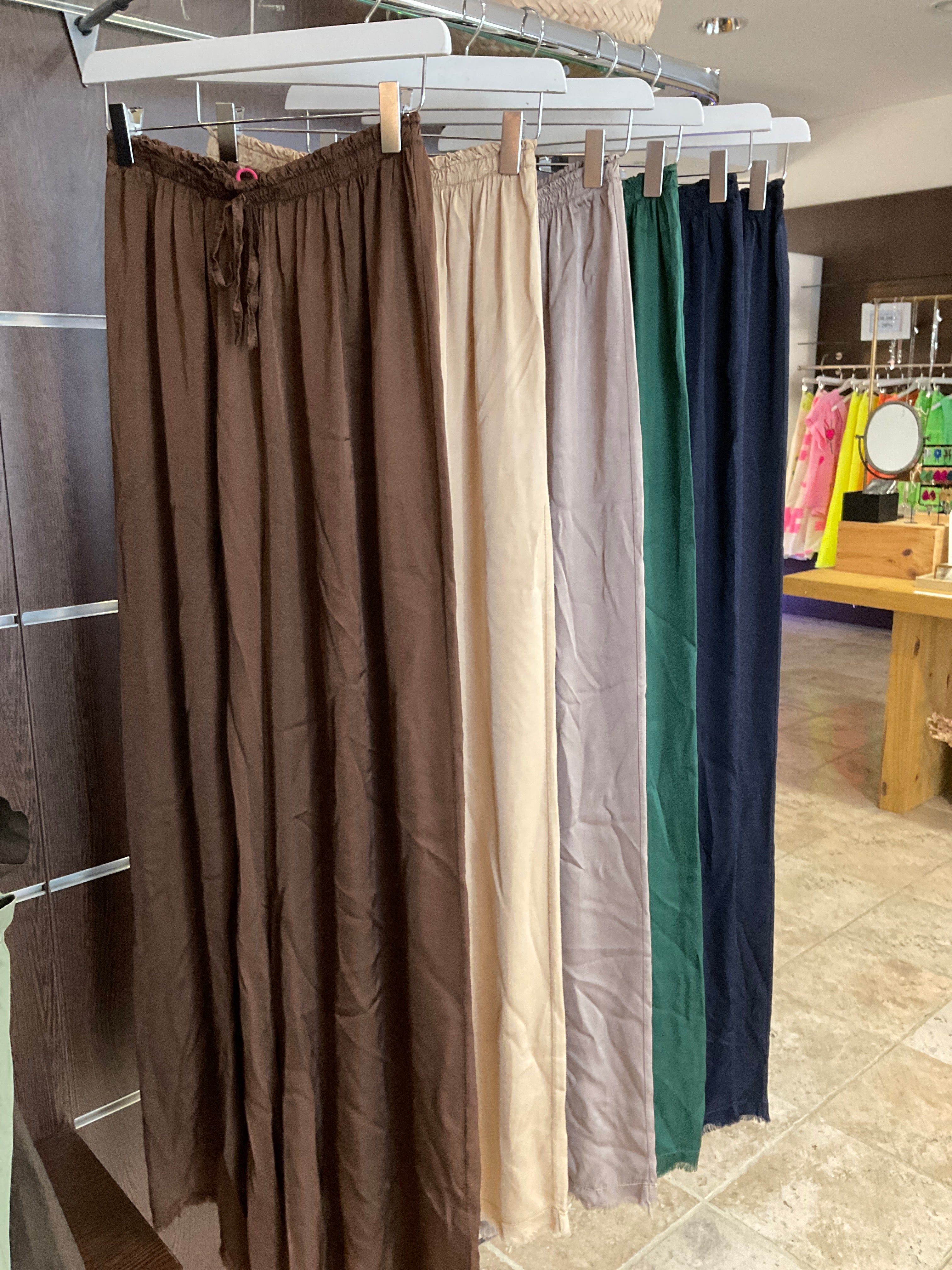 JS Millenium pantalons Viscose et soie