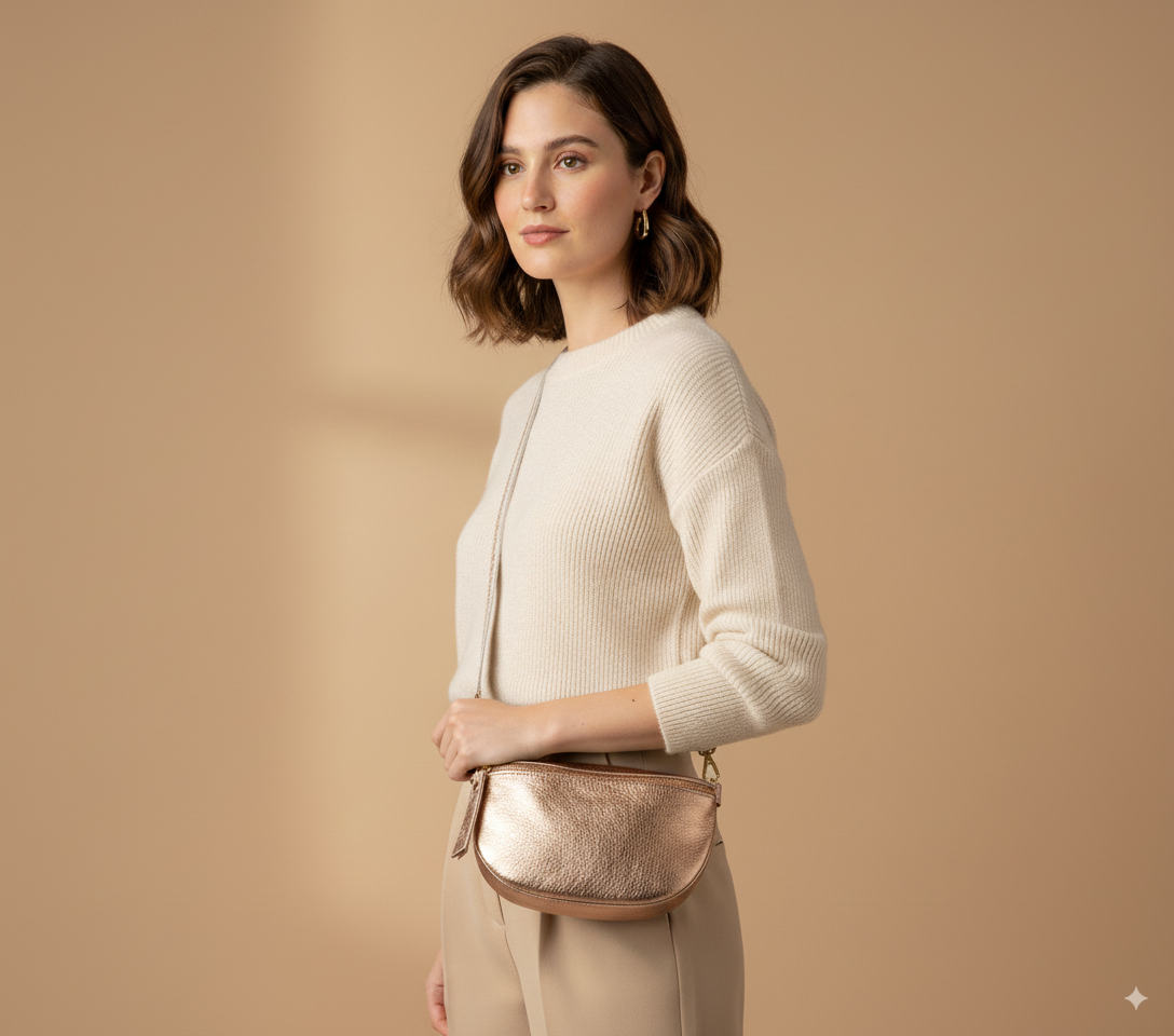 Lili Moon sac petite Banane Laminati