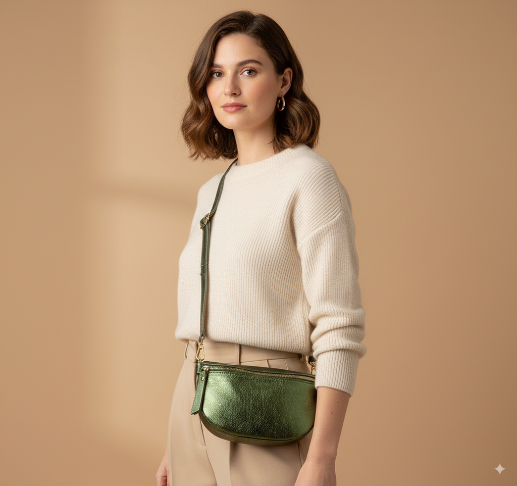 Lili Moon sac petite Banane Laminati