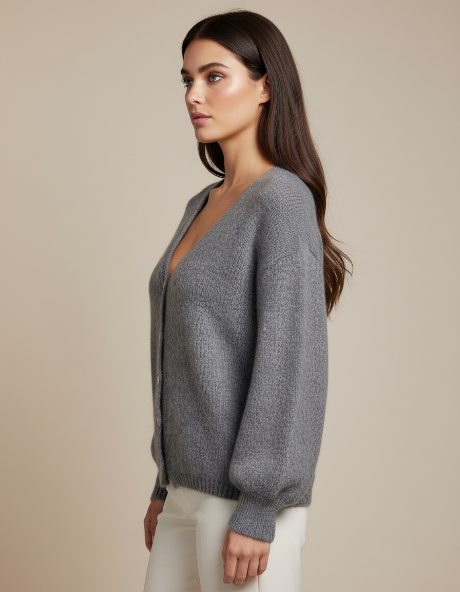 NOELINE Gilet court Laine