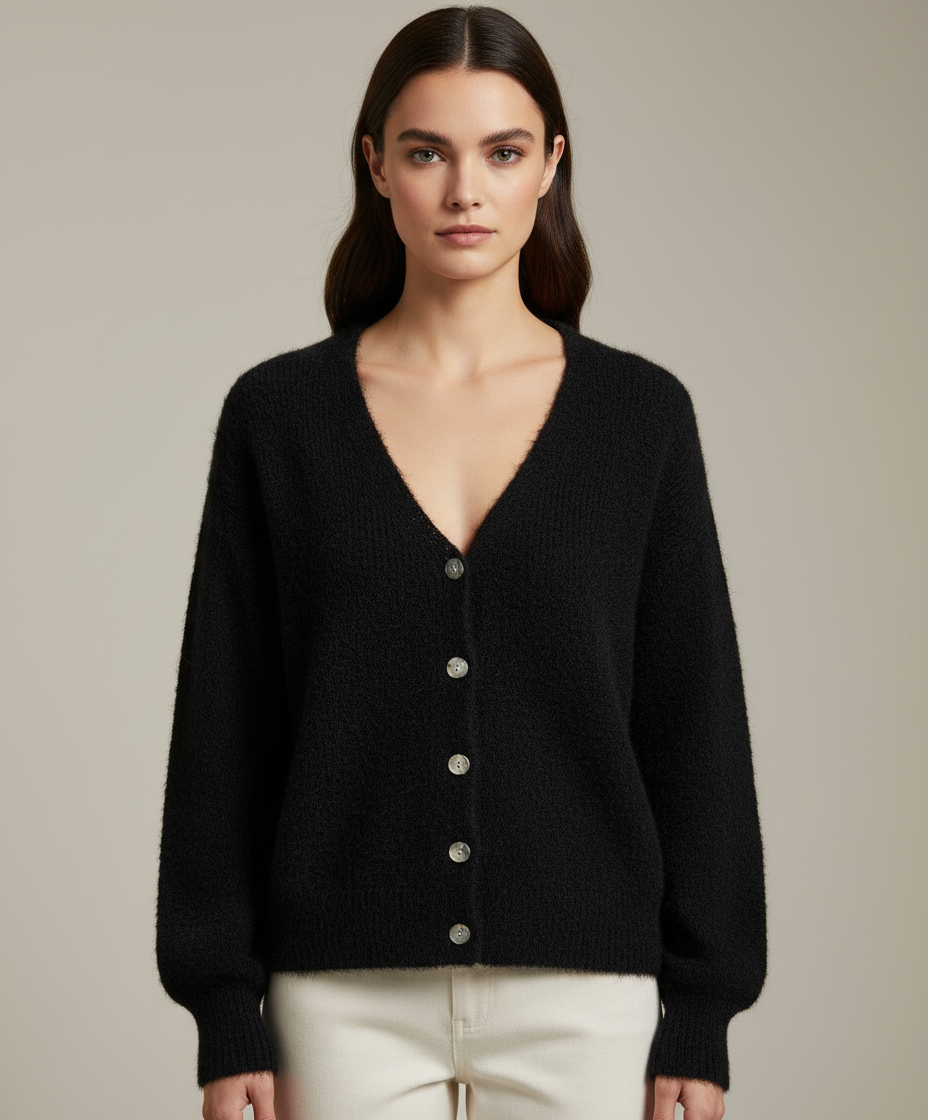 NOELINE Gilet court Laine