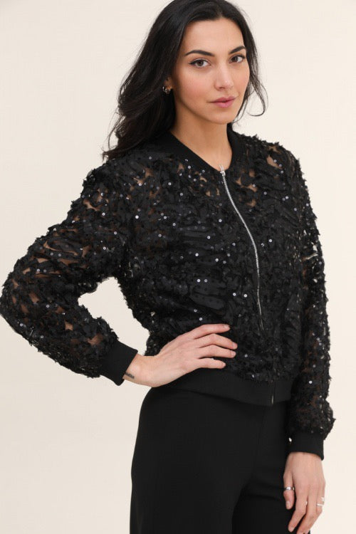 CHOKLATE Veste bombers en dentelle CK08228