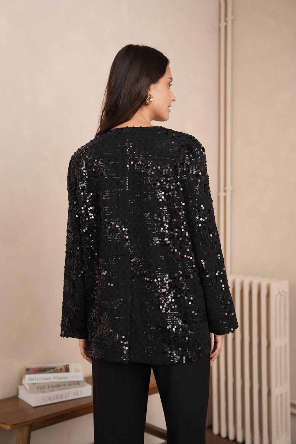 Choklate Veste 2en1 à sequin CK08349