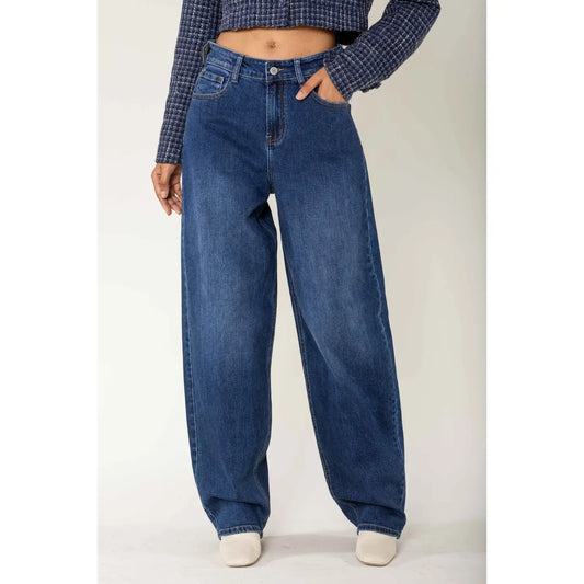 Jean Barrel balloon baggy Nina carter YY302