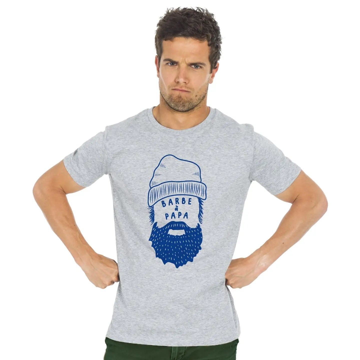 Le roi du t-shirt Homme BARBE À PAPA