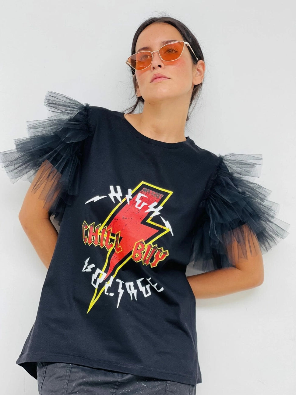 Chill and buy T-shirt à manches longues Voltage
