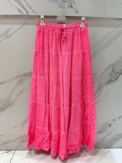 Miss Carla jupe gaze de coton