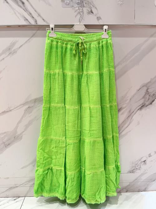 Miss Carla jupe gaze de coton