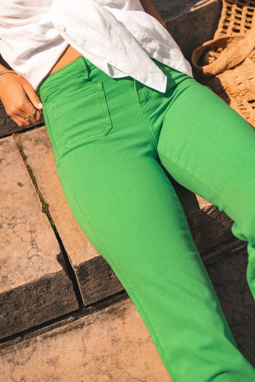 R Display Pantalons T1042 vert