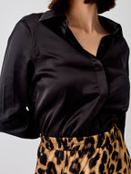 CHOKLATE Chemise Léa satinée