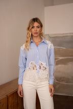 CHOKLATE Chemise brodée