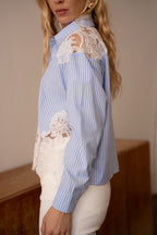 CHOKLATE Chemise brodée