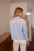 CHOKLATE Chemise brodée
