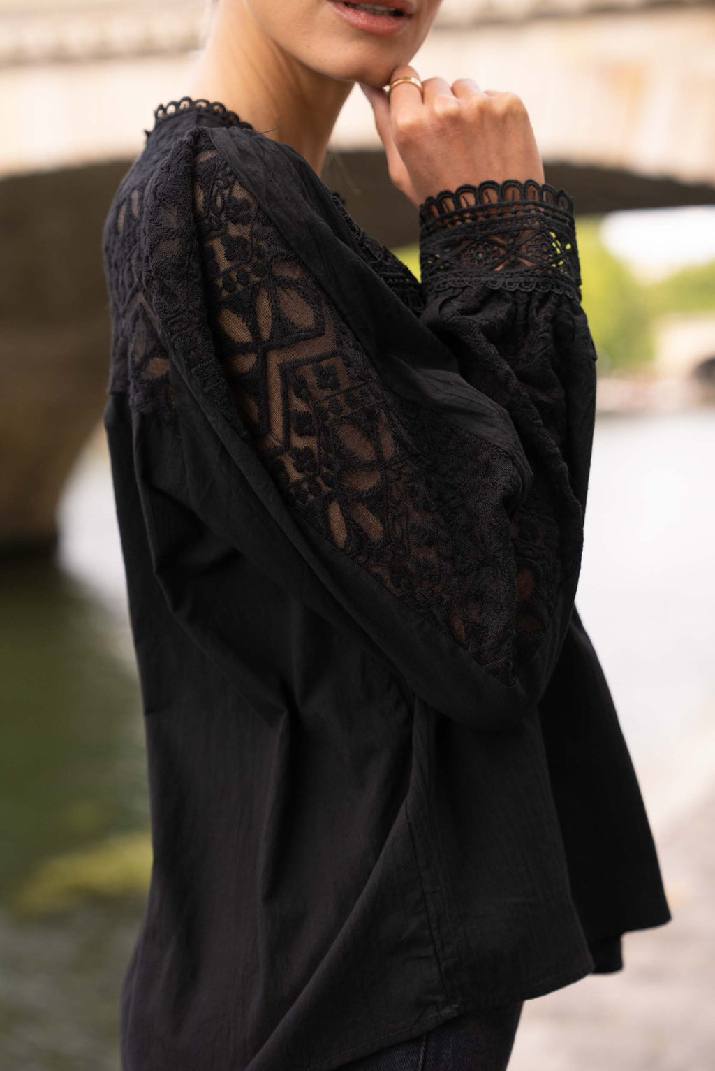 CHOKLATE Blouse en dentelle