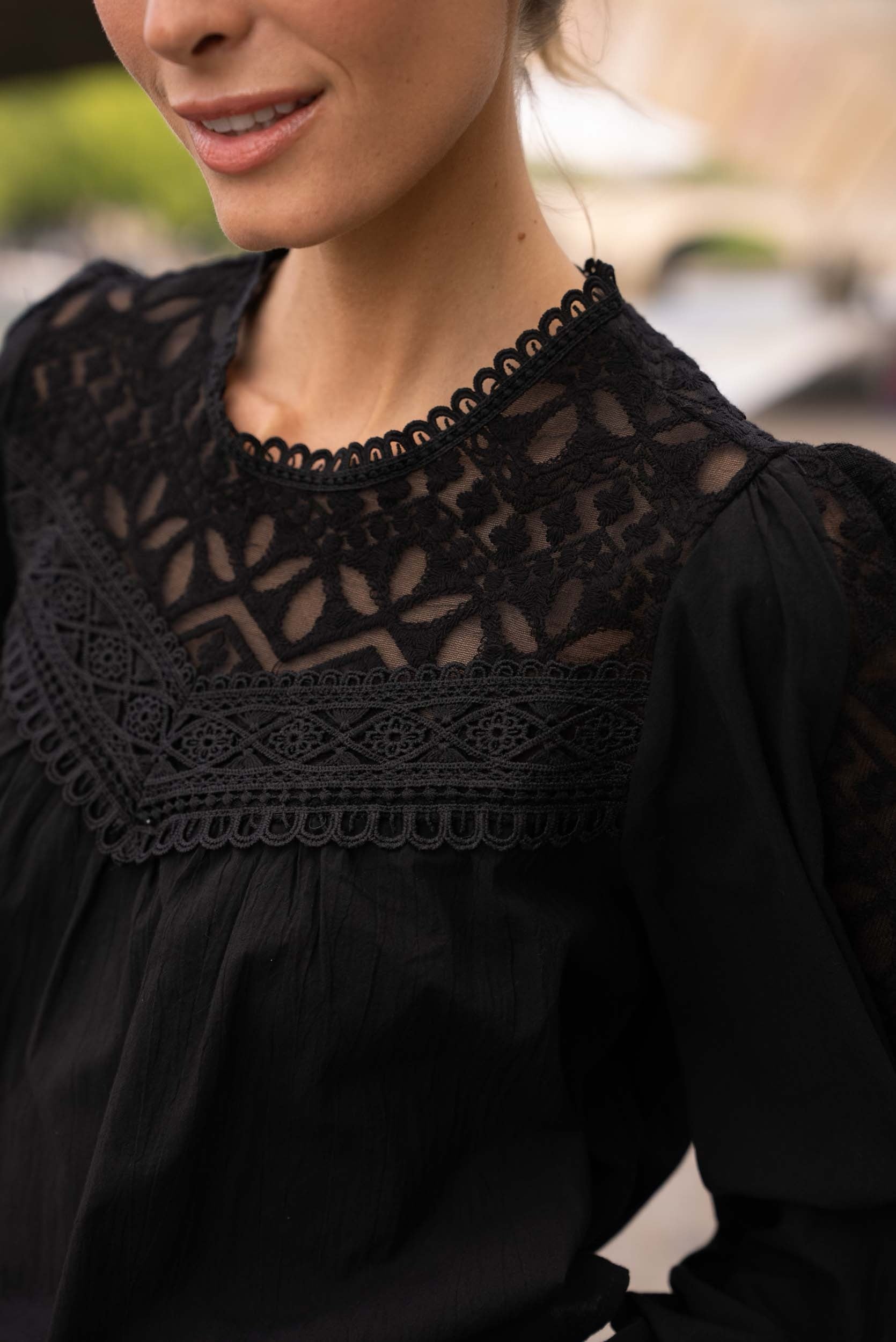 CHOKLATE Blouse en dentelle
