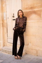 ATTENTIF Veste sequin V2521C