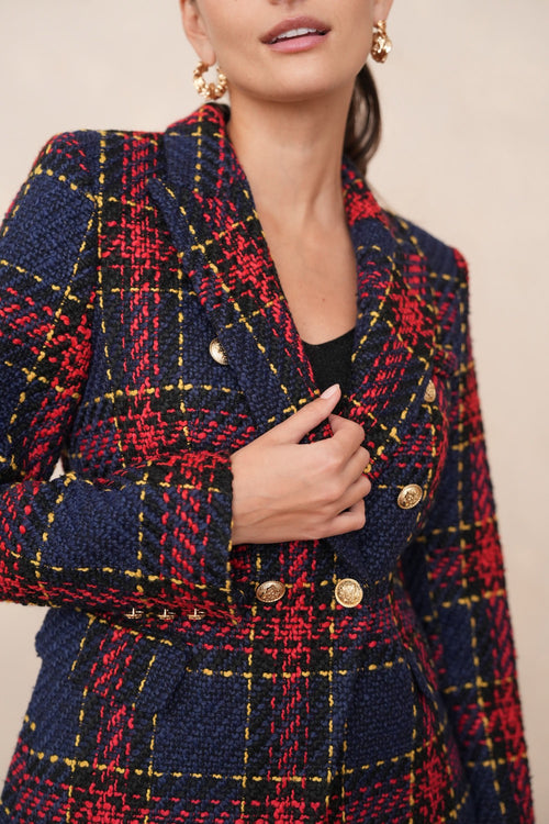 ATTENTIF blazer multicolore