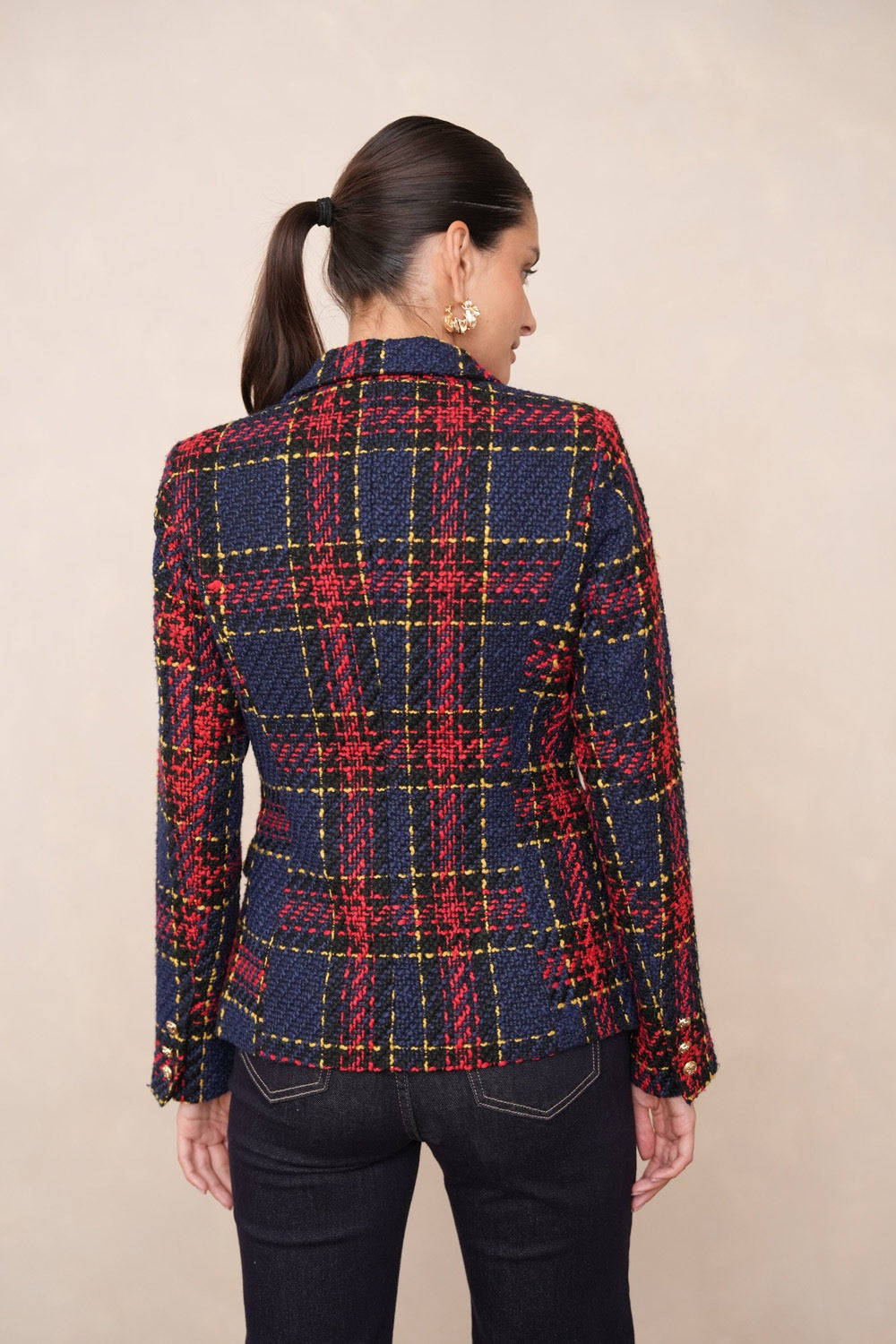 ATTENTIF blazer multicolore
