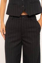 ATTENTIF Pantalon rayé P2412
