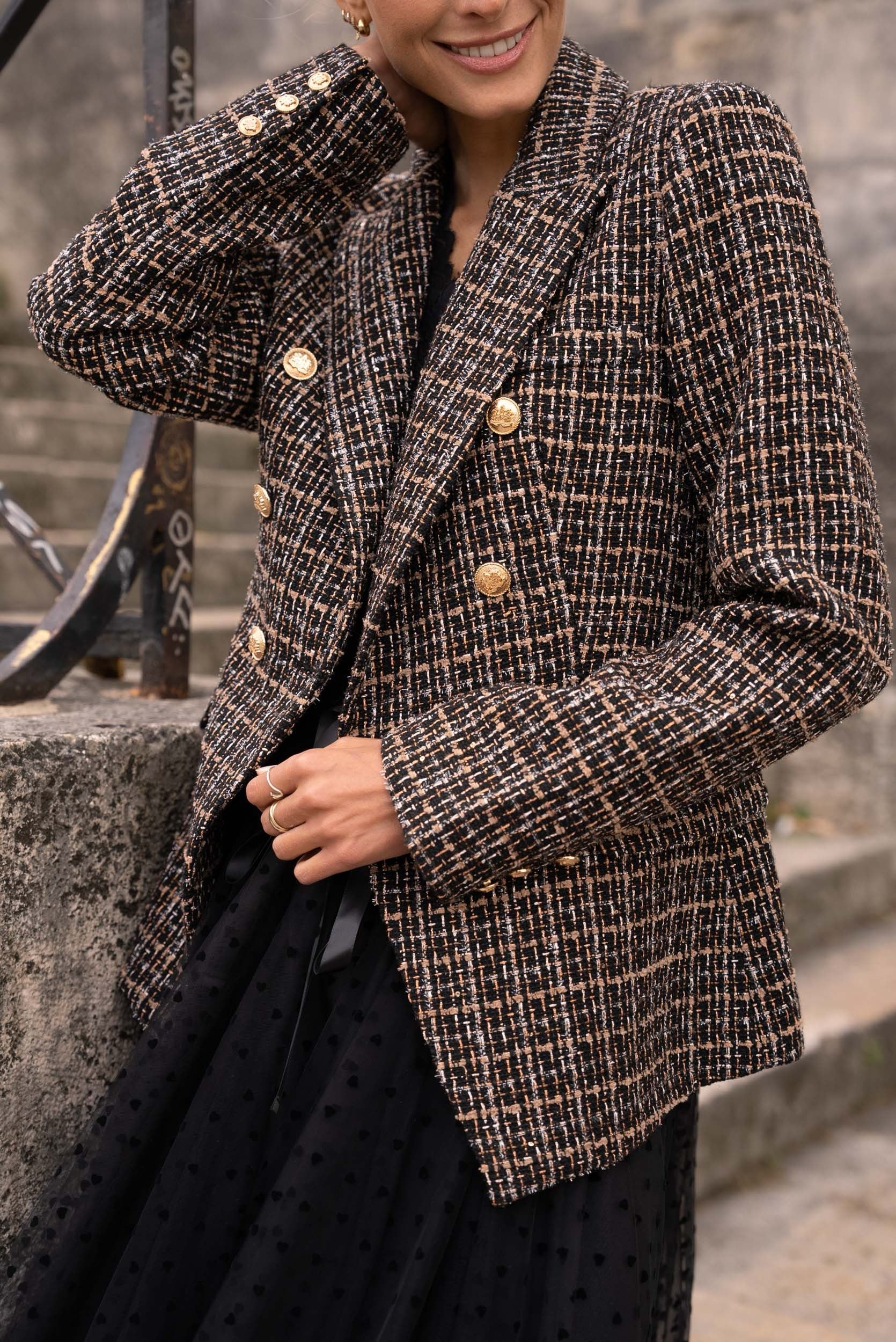 ATTENTIF Blazer tweed V2321R