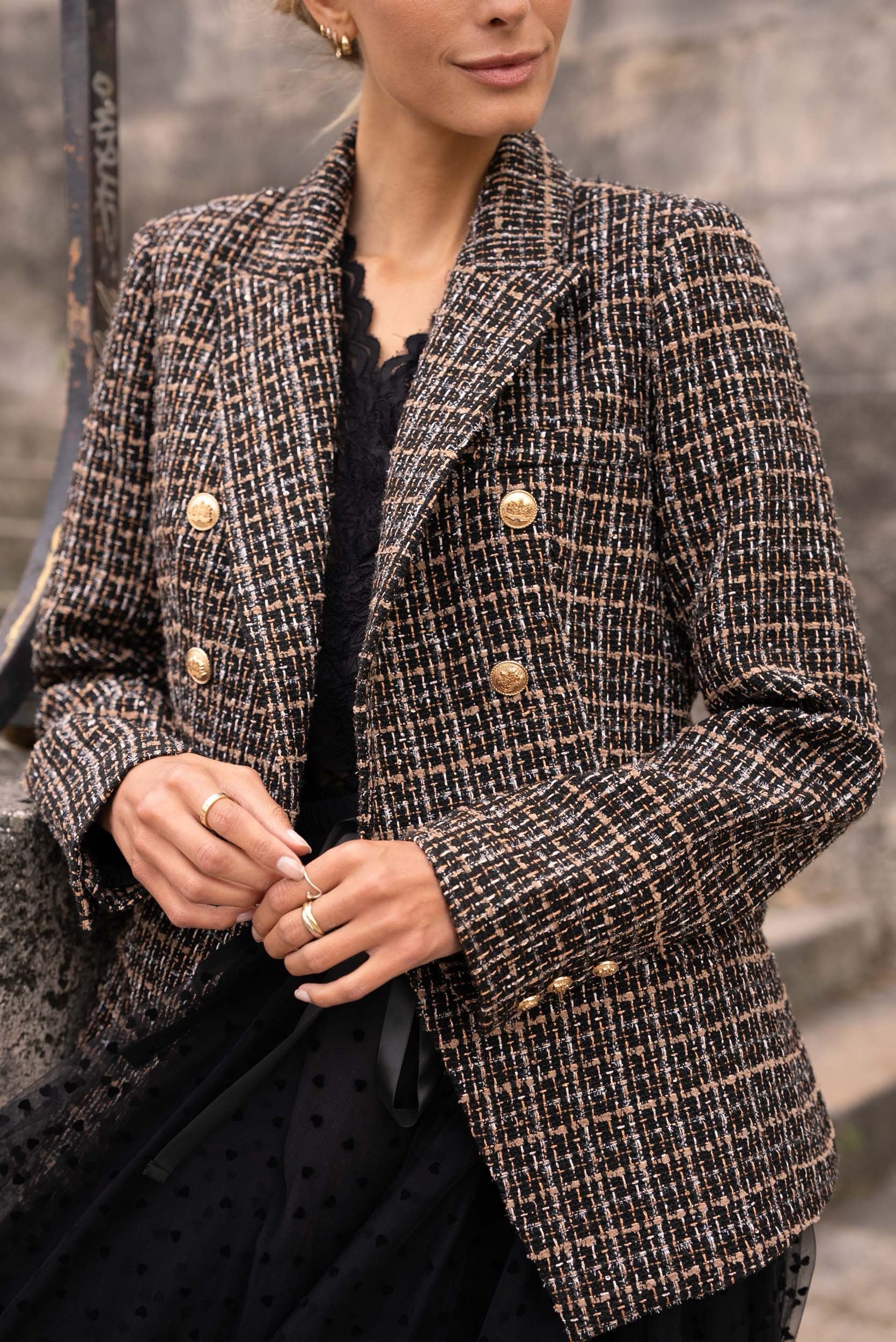 ATTENTIF Blazer tweed V2321R