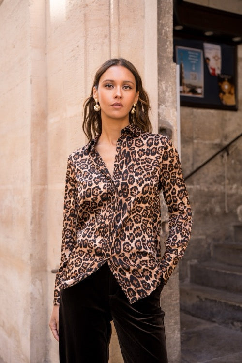 Attentif Chemise Léopard CH7973F