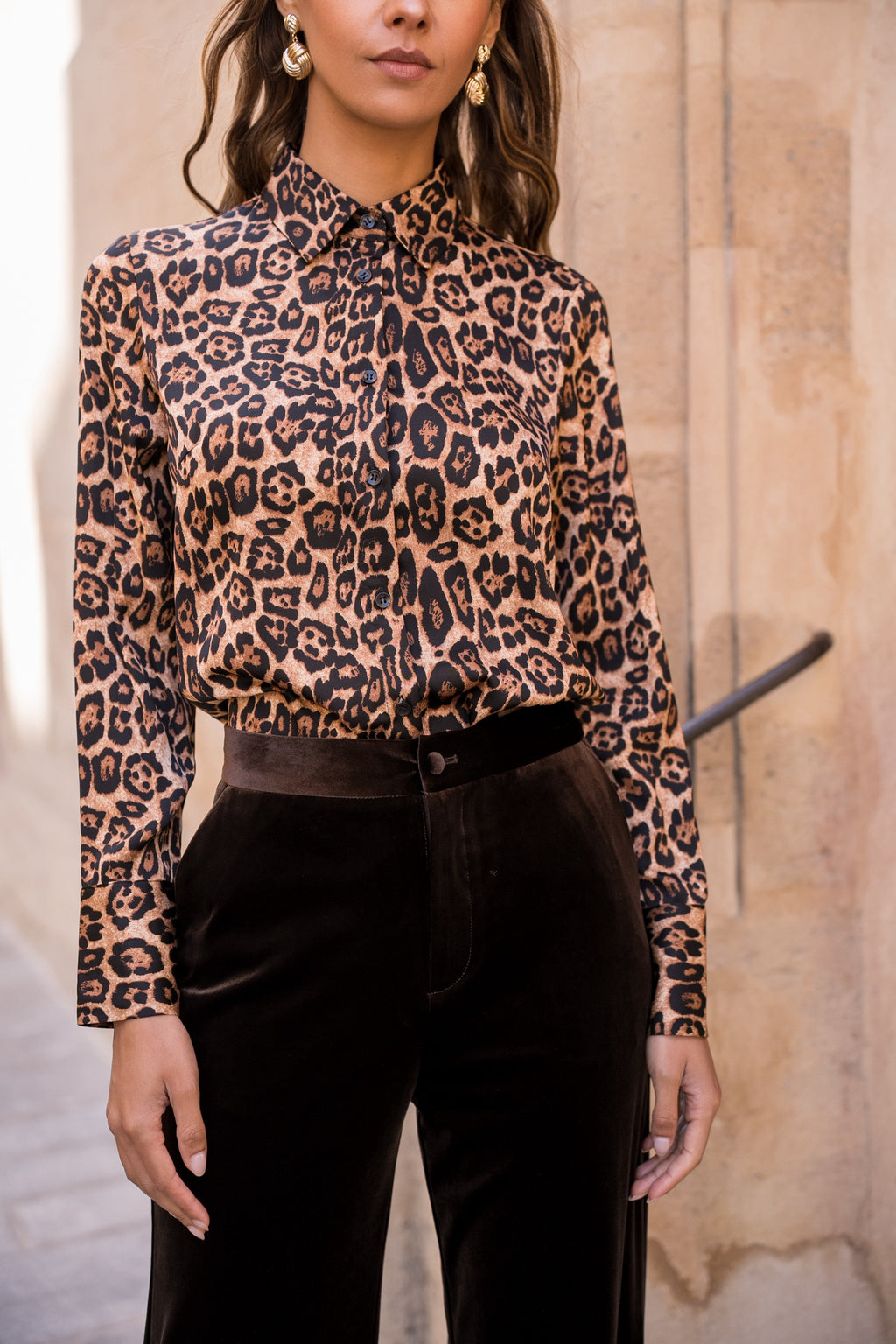 Attentif Chemise Léopard CH7973F