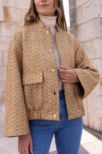 Attentif Veste bomber V2449 dorée