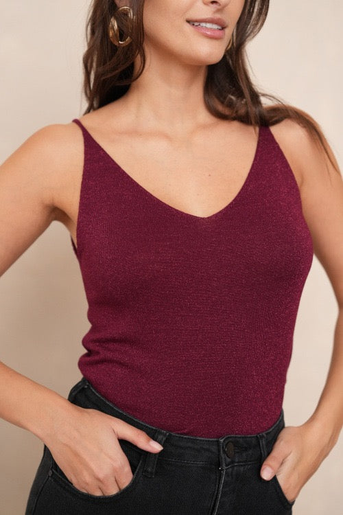 Choklate Top débardeur brillant