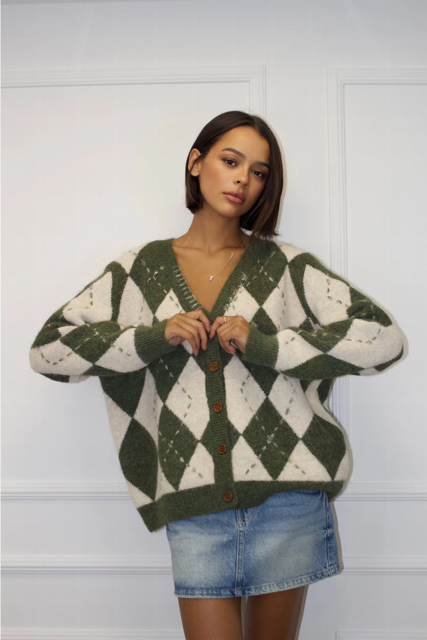 Chilli Girl Cardigan jacquards