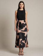 Loriane jupe longues imprimée