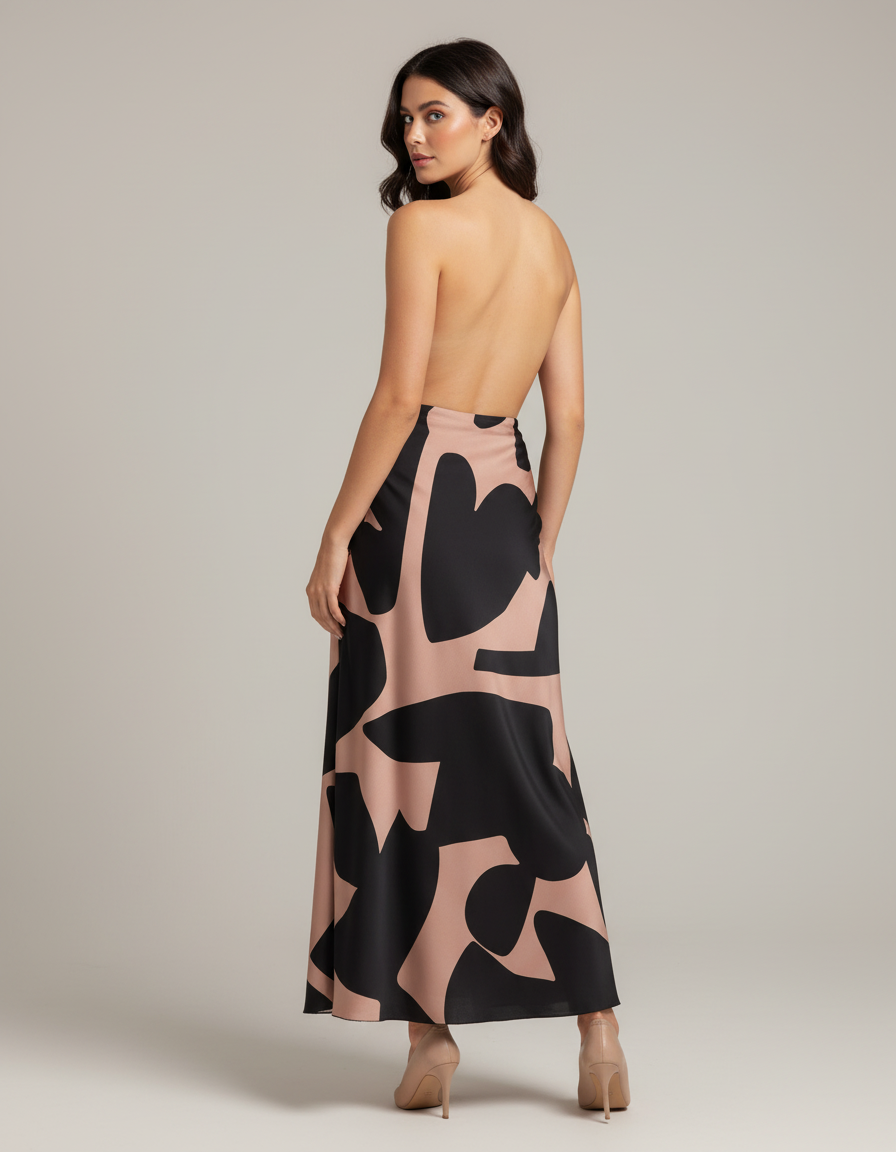 Loriane jupe longues imprimée