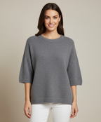 NOELINE Pull Alpaga manches courtes