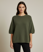 NOELINE Pull Alpaga manches courtes