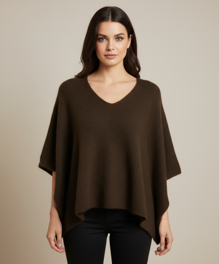 NOELINE Pull Poncho Mohair