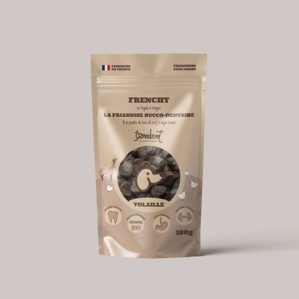 FRENCHY - Fraindise bucco-dentaire pour chien