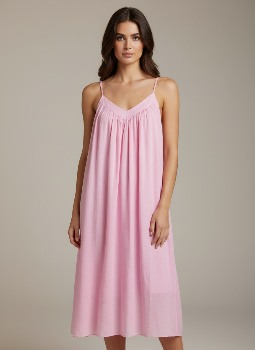 JS Millenium robes voile de coton dos nus