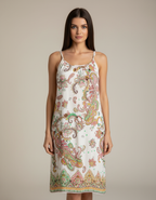 JS Millenium robe motif cachemire