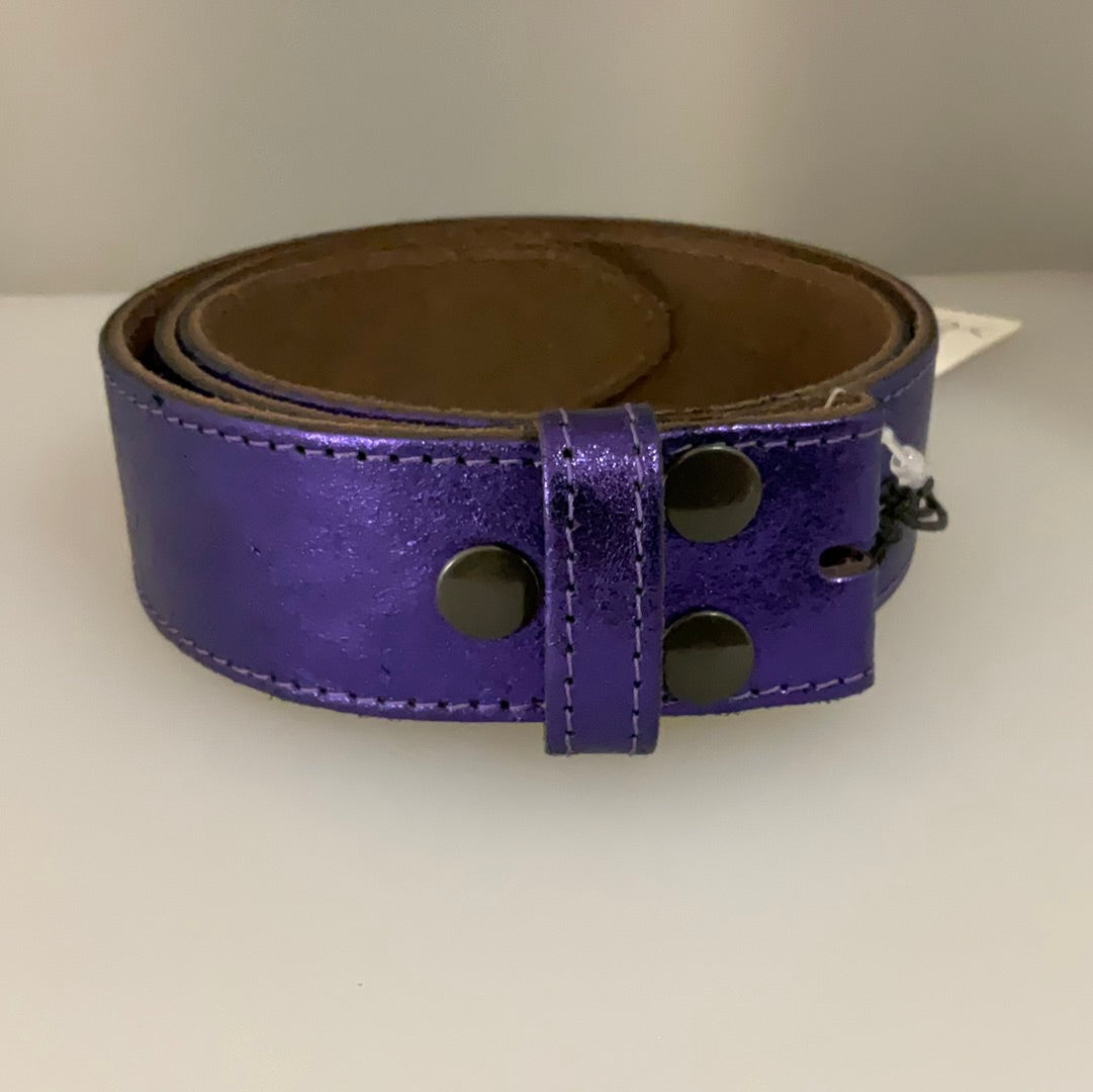 Yolete ceinture laminati violete